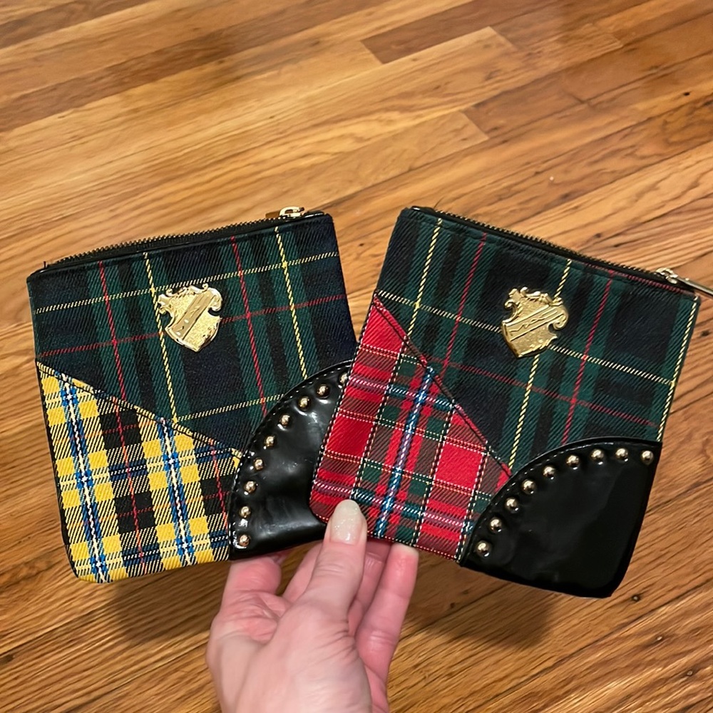 MAC Plaid Lipstick Bags (Set of 2)